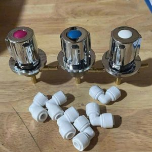 Bộ van khóa vòi xoay của máy lọc nước 3 chế độ Nóng - Lạnh - Nguội